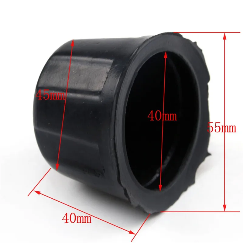 TDPRO Black Rubber New Go Kart Dust Cap Cover For Rim Wheel 110cc 125cc 250cc 300cc ATV Quad Quad Buggy Dirt Pit Bike 4 Wheeler