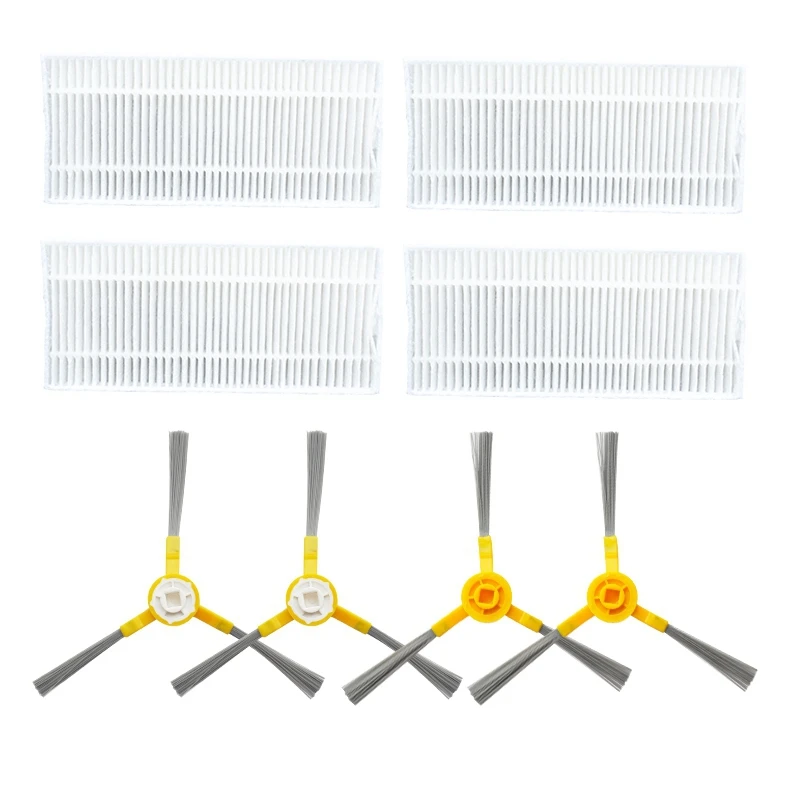 

Side Brush Hepa Filter Mop Cloths Roller Brush for Neatsvor X500 Robot Vacuum Cleaner Accessories Roller Brush for Neatsvor X5