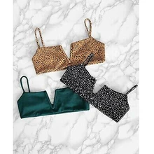 V комплект бикини женский купальник с принтом пуш-ап купальник, бюстгальтер с мягкими чашечками летний купальный костюм Женская пляжная одежда купальник со стрингами