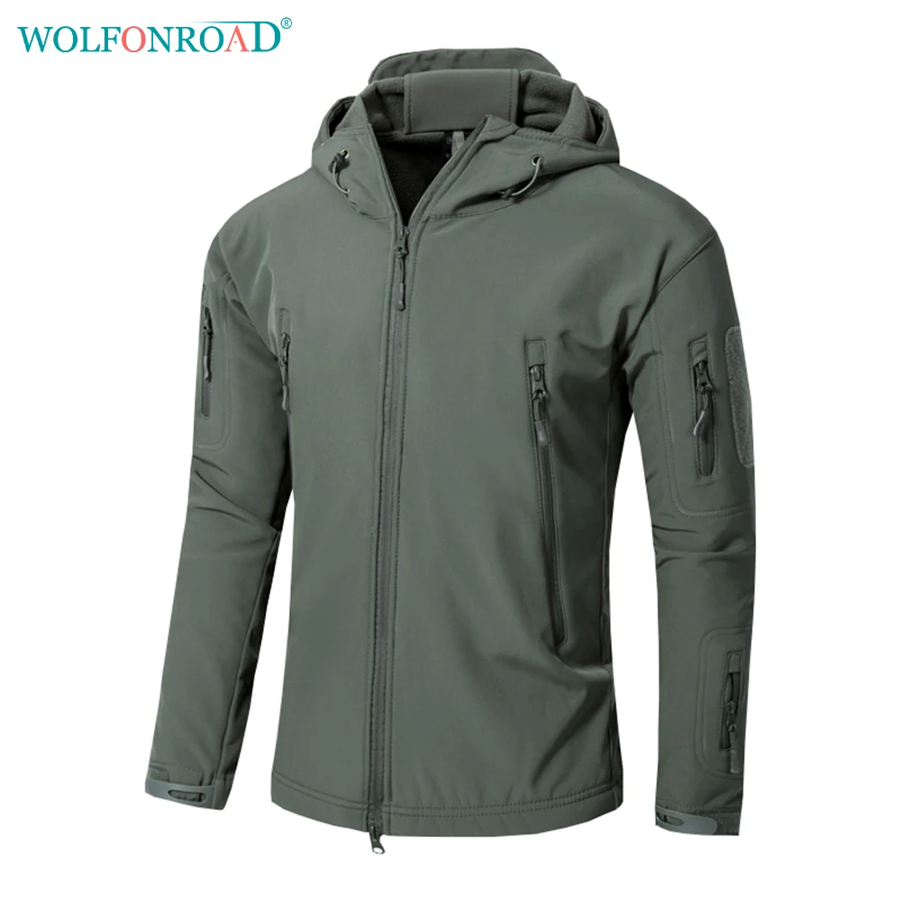 Prix pour WOLFONROAD Hommes En Plein Air Soft Shell Armée Veste Militaire Tactique Veste Imperméable Randonnée Chasse Veste Manteau Sport Vêtements 4XL Prix pour WOLFONROAD Hommes En Plein Air Soft Shell Armée Veste Militaire Tactique Veste Imperméable Randonnée Chasse Veste Manteau Sport Vêtements 4XL