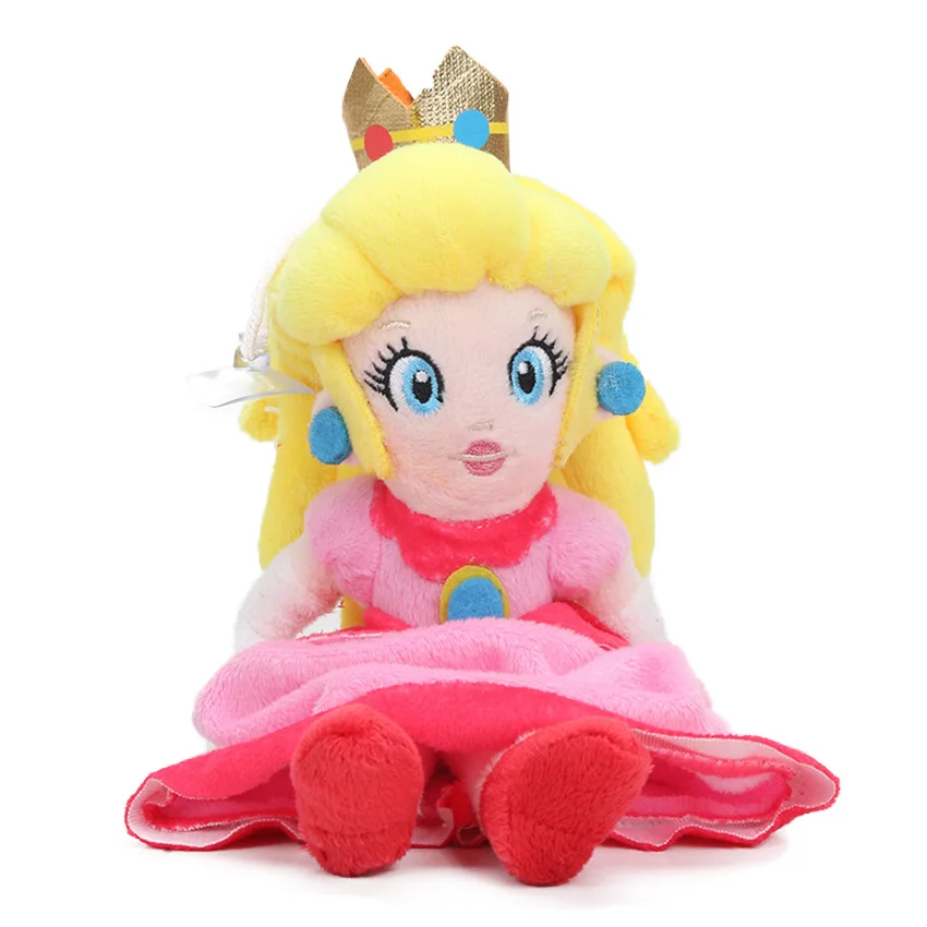 Игра 25 см Super Mario Bros Luigi Йоши, мягкая плюшевая игрушка фигурка Косплей Runing Yoshi животные куклы игрушки peluches bebe