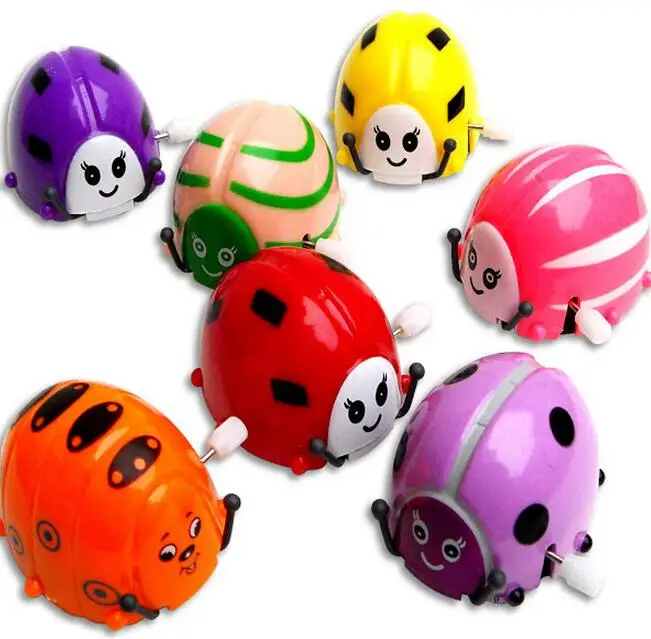 Infant Cute Cartoon Animal Beetle Wind Up Toys Newborn Toddler