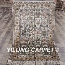 YILONG 3'x5' турецкий Восточный четырехсезонный ковер изысканный сад персидский ковер(YHW231B3x5