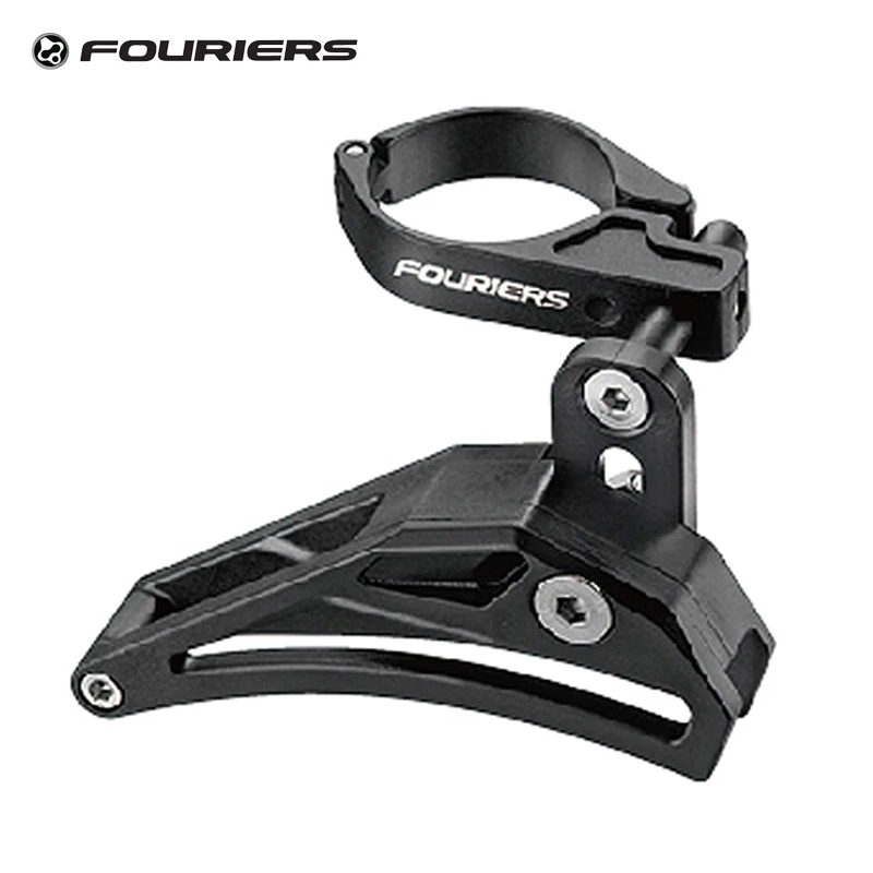 Clearance Fouriers MTB Bicycle Chain Guide Single Speed High Mount Clamp for Seattube 34.9mm 31.8mm Compatible Bike Chain Guard 0 Clearance Fouriers MTB Bicycle Chain Guide Single Speed High Mount Clamp for Seattube 34.9mm 31.8mm Compatible Bike Chain Guard 0