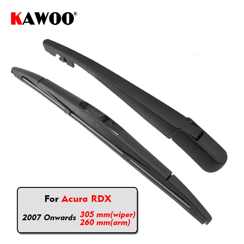 KAWOO Car Rear Wiper Blades Back Window Wipers Arm For Acura RDX