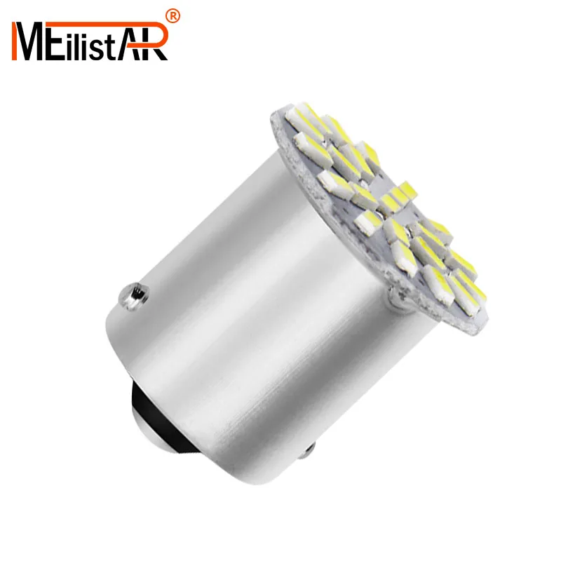 Автомобильный Стайлинг 1 шт. 1156 1157 P21/5 Вт BAY15D 22 SMD 3014 Светодиодный автомобильный DRL