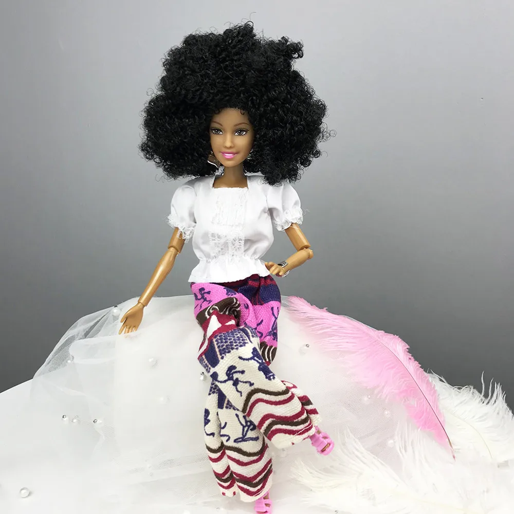Baby Dolls For Girls Baby Movable Joint African Doll Toy Black Doll Best Gift Baby Dolls Kids Fun Toy Girls Birthday Gifts D Baby Dolls For Girls Baby Movable Joint African Doll Toy Black Doll Best Gift Baby Dolls Kids Fun Toy Girls Birthday Gifts D