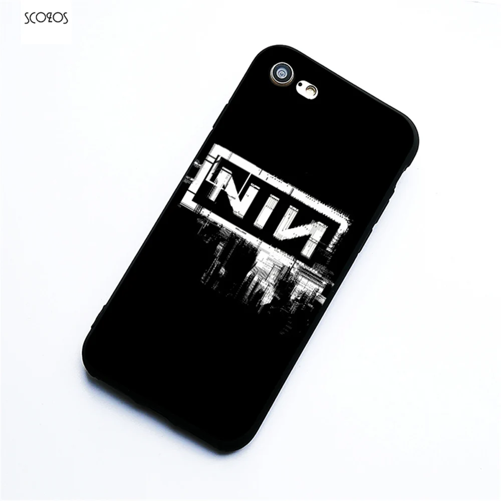 SCOZOS Nine Inch Nails силиконовый чехол для телефона мягкая обложка ForIphone X 5 5S Se 6 S 7 8 плюс #