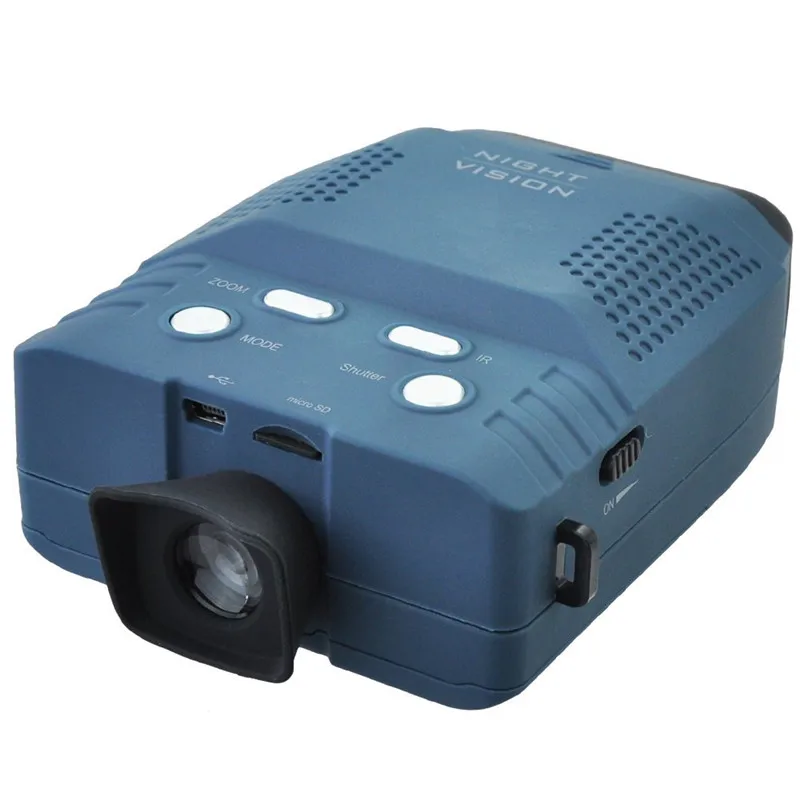 Night-Vision-Monocular-zoom-4X-Blue-infrared-Illuminator-Allows-Viewing-in-the-Dark-records-Images-and