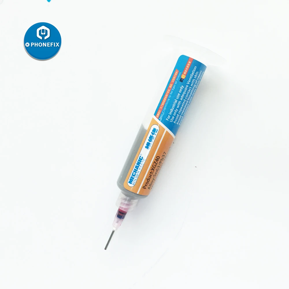 

MECHANIC High Synthetic XG-Z40 Tin Soldering Paste for Mobile Phone IC Chip Reballing 10CC BGA Repair Tool with Squeeze Tube