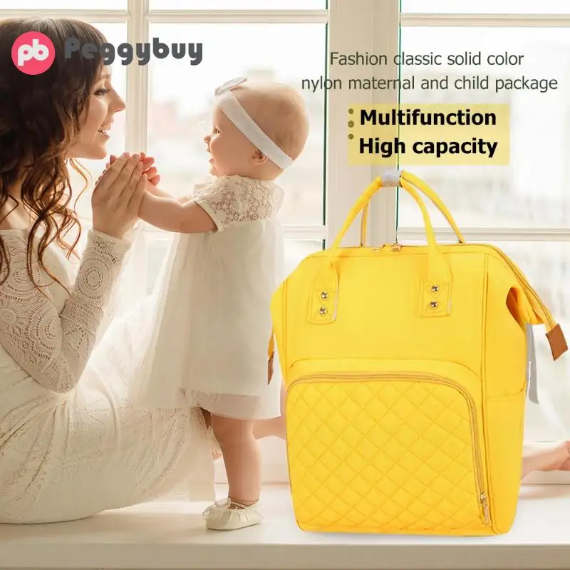 Модная сумка для подгузников для мам, Большая вместительная сумка для подгузников, дорожный рюкзак для кормления, сумка для ухода за ребенком, женская модная сумка