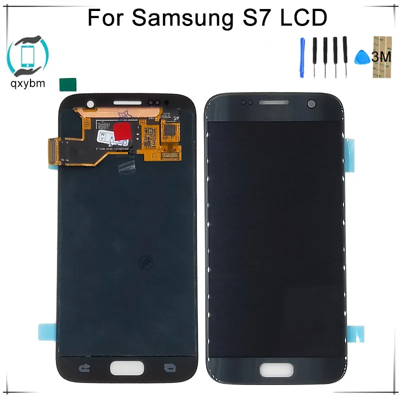 Супер OLED 5 1 &quotдля SAMSUNG GALAXY S7 G930A G930F G930 ЖК дисплей кодирующий преобразователь