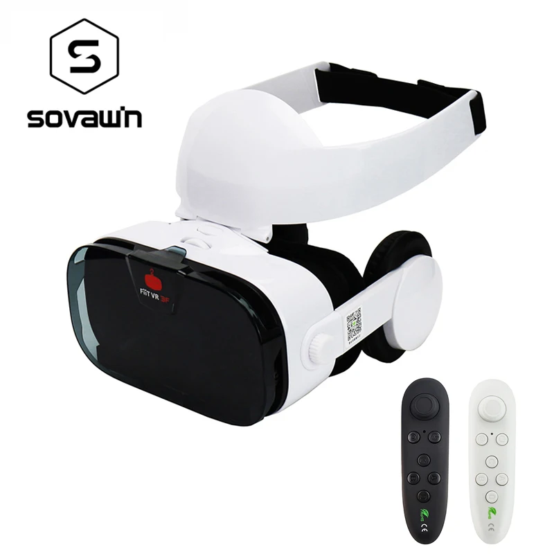 VR Fiit 3F Stereo Video 3D Glasses VR Headset font b Virtual b font font b