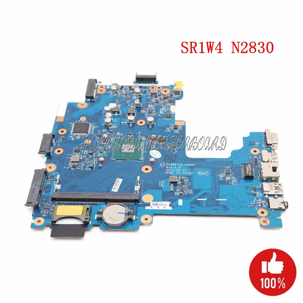 NOKOTION 775632-501 775632-001 Laptop motherboard For HP 14-R 240 ZS040 LA-A995P SR1W4 N2830 CPU DDR3L Main board full tested NOKOTION 775632-501 775632-001 Laptop motherboard For HP 14-R 240 ZS040 LA-A995P SR1W4 N2830 CPU DDR3L Main board full tested