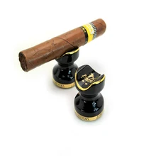 2 шт. карман керамика COHIBA держатель для сигары пепельница аксессуары для сигар поставки сигареты Поддержка стойки портативная сигара отдых Таблица