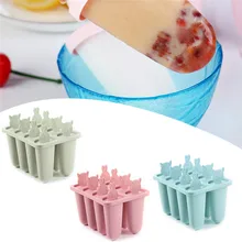 6 Cell Медведь Форма ручки лоток Кухня замороженный кубик льда Форма Для Мороженого Maker Инструменты для мороженого использование в рукоделии палочка от мороженого пресс-форм