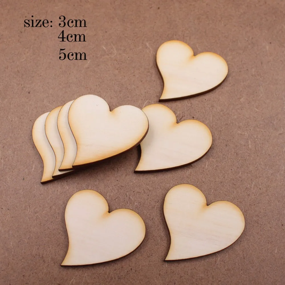 

Free Shipping 100pcs/lot DIY Wooden Heart Shaped Crafts Wedding Table Confetti Party Decoration Wood Confetti Photo Props