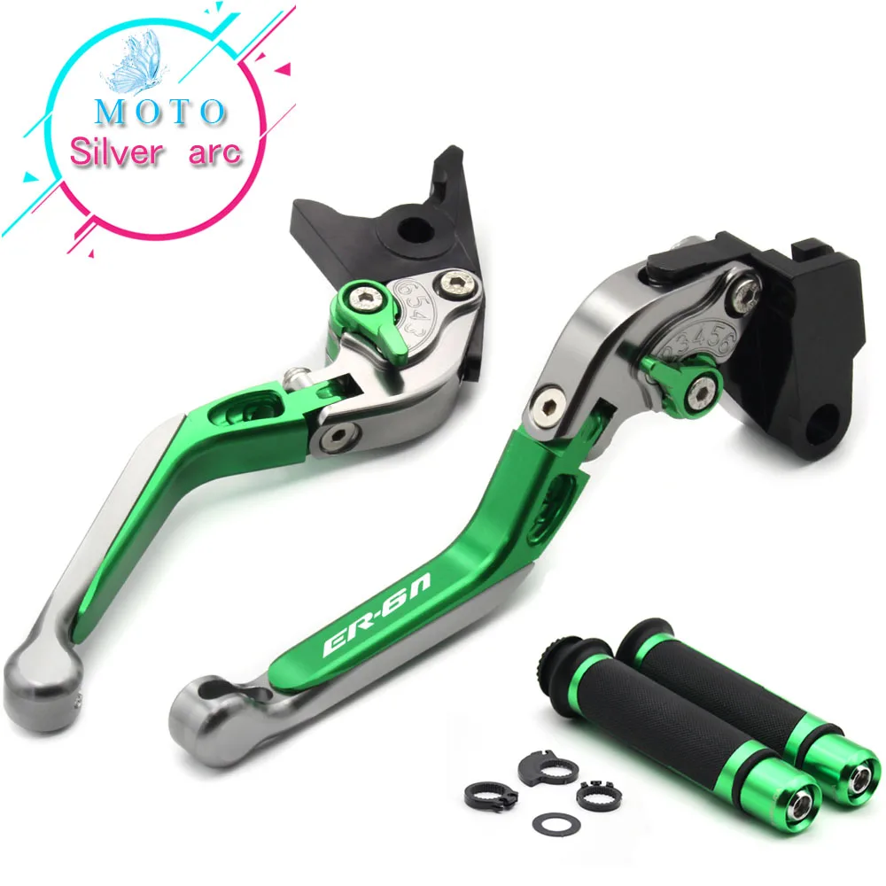 Palancas de embrague de frenos para motocicleta Kawasaki NINJA 650R ER-6F ER-6N 2006 2007 2008 CNC