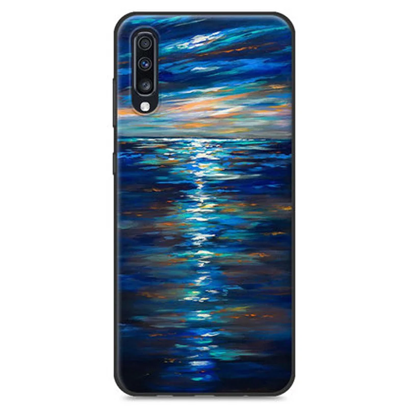 6," для samsung galaxy A70 Дело мультфильм Мягкие силиконовые ТПУ телефон чехлы для samsung A70 A705F A705 защитной оболочки задняя крышка