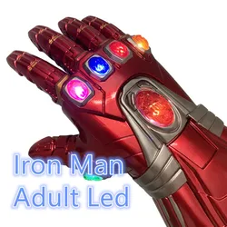 Avengers Super Heroes LED Light Gauntlet Cosplay Prop (Red Adult Led)