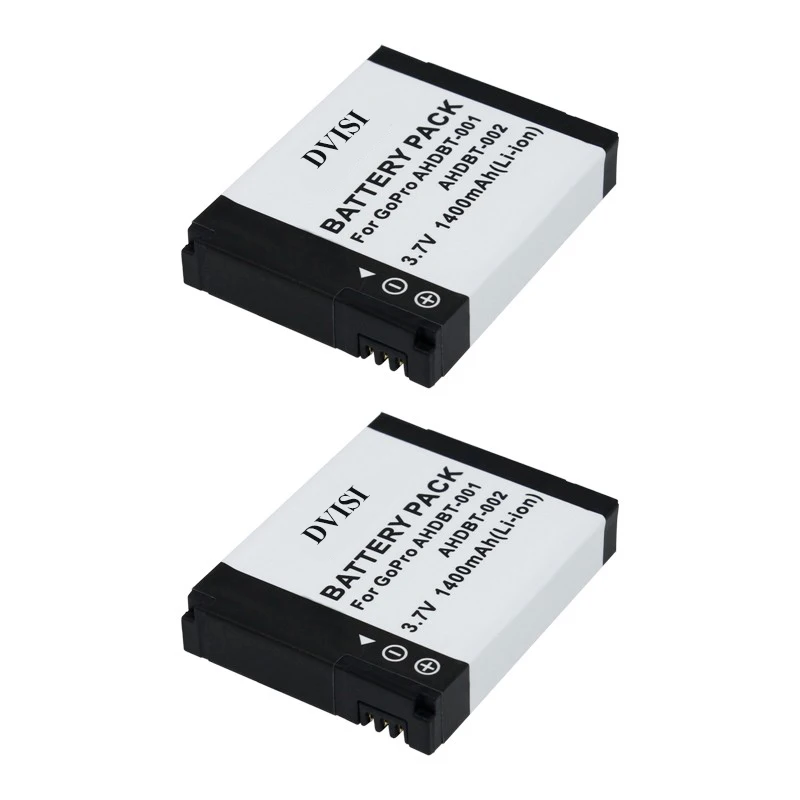 Dview 3 шт./лот AHDBT 001 002 Аккумулятор для GoPro Go Pro HD Hero1 Hero2 Motorsports Surf Outdoor 960 1080P Edition|battery for