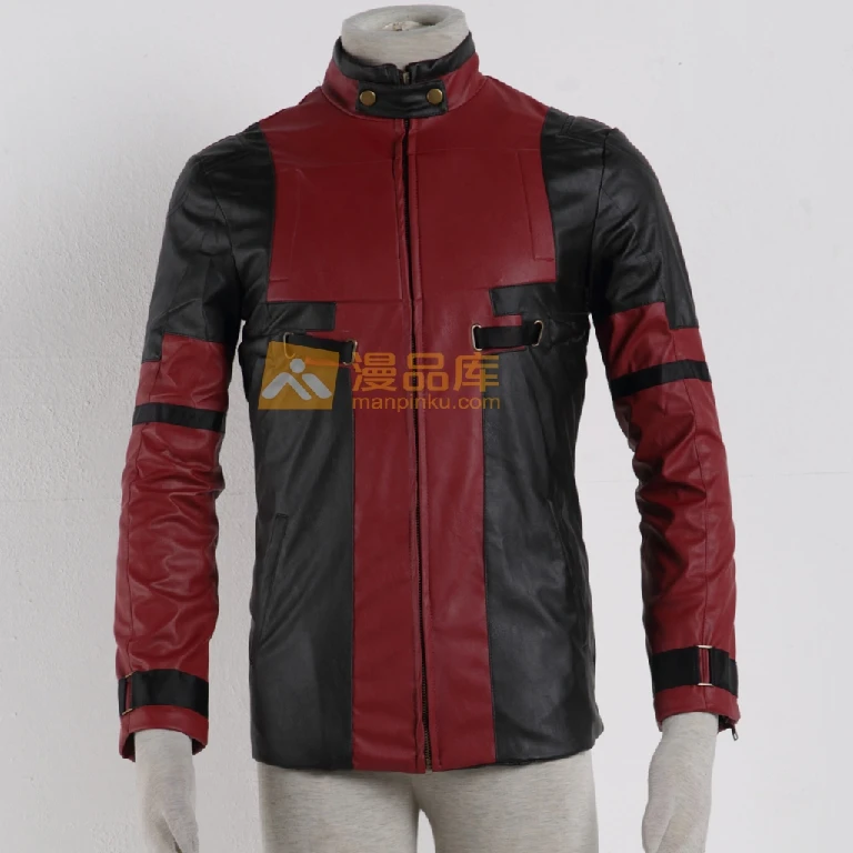 

Wade Winston Wilson Deadpool cospaly costume Leather Jacket