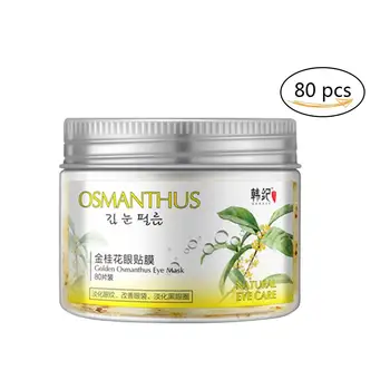 

80PCS Golden Osmanthus Eye Mask Eye Soothing Dark Circles Puffiness Fine Wrinkles And Lines Removal Eye Pad