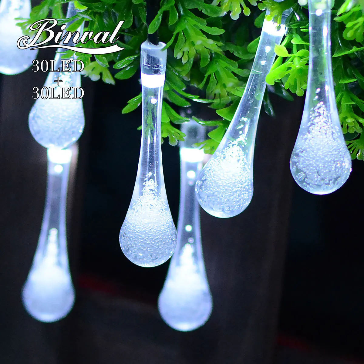 

Binval Solar Cell Garden Christmas Led Bulbs Holiday Lighting Fairy Lights Christmas Lights Outdoor Wedding Led Lights 2 Pieces