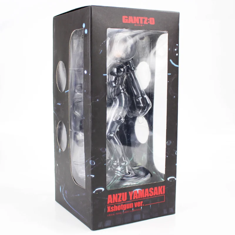 Gantz O Figures Anzu Yamasaki Xshotgun Ver. in Suit команда Осака Охотник за инопланетянами сексуальная красота с пистолетом модель куклы - Цвет: With Color Box