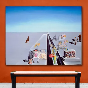 Salvador-dali-the-first-days-of-spring Canvas Painting For Living Room Home Decoration Oil Painting On Canvas Wall Painting 4