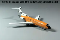Бутик редкий 1:500 BI оранжевый 727-100 n7279 сплав самолет коллекция моделей