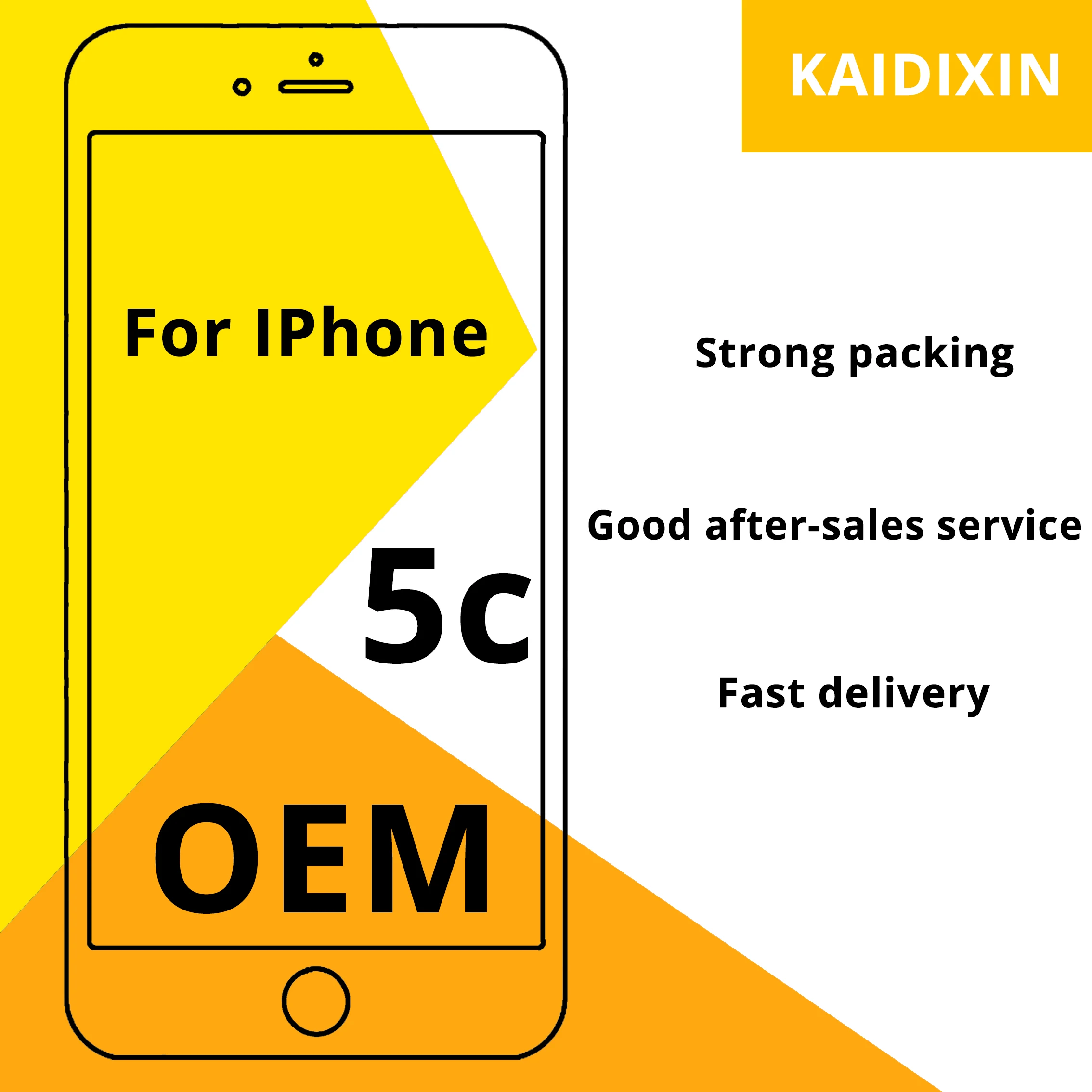 10 шт. качество OEM AAA без битых пикселей для IPhone 5C ЖК дисплей сенсорный экран
