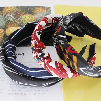 

New Girl Hairbands Fashion Striped Adult Women's Headbands Hair Hoop Casual Colorful Beauty Hair Accessories Sale