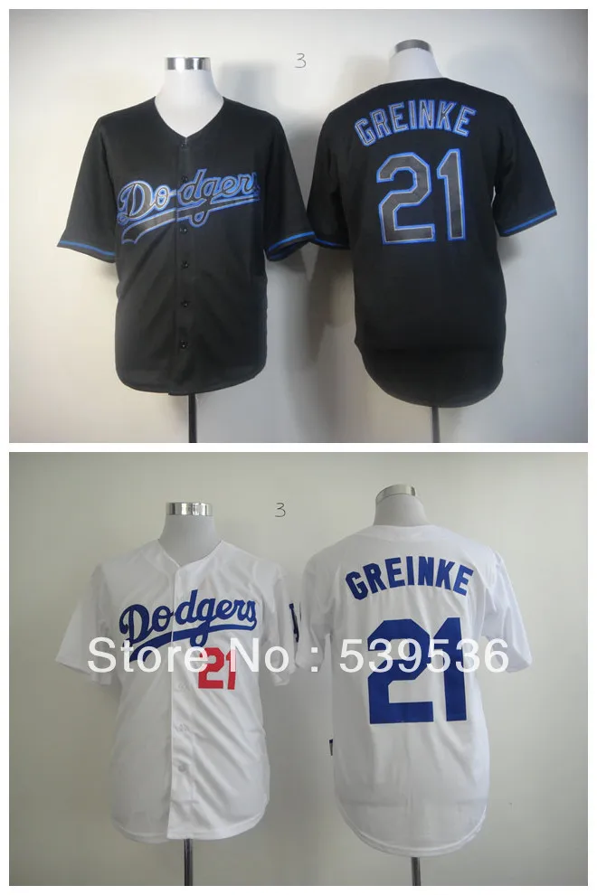Cheap Men's Baseball Jerseys Los Angeles Dodgers #21 Zack Greinke Embroidery Logos | Спорт и развлечения