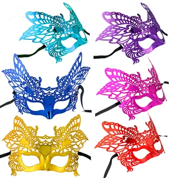 

Sexy Women Girls Eye Mask Plating Hollow Eagle Half Face Mask Bar Nightclub Mask Dance Party Supplies Halloween Birthday