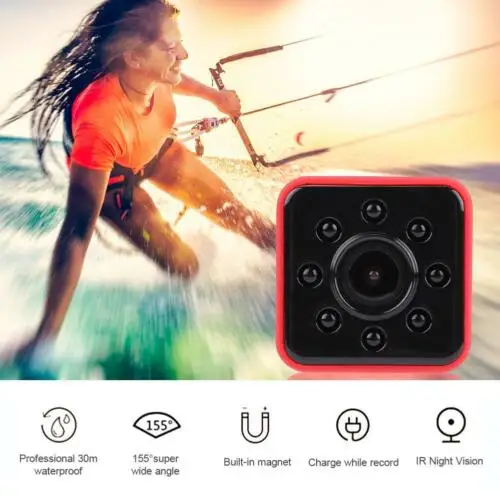 SQ23 мини камера HD микро ночного видения монитор DV + WIFI 1080P рекордер
