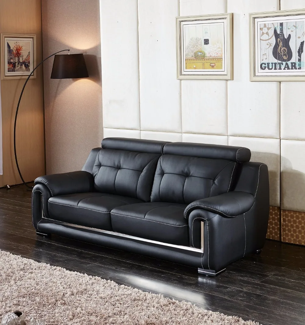 2018 Hot Sale Promotion Chaise Armchair Beanbag Modern Design Leather Sofa For Luxury Set For Living Room Furnitur With Genuine