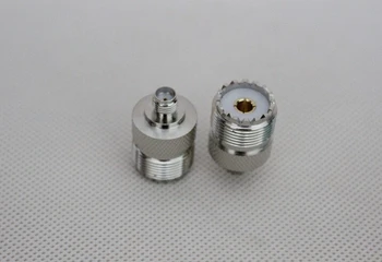 

Two Way Radio RF Antenna Adapter UHF Female SO239(PL259) To SMA Female/ SMA-Female to UHF Female Free Shipping
