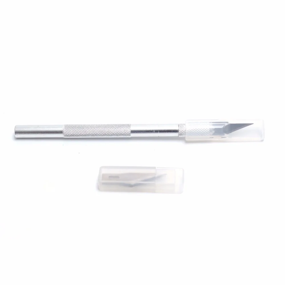 11pcs-Blade-Metal-Handle-Scalpel-Craft-Knife-Cutter-Engraving-Hobby-Mobile-Phone-Laptop-PCB-Repair-Hand