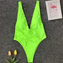 Бусины глубокий v-образный вырез Купальник Ruch Цельный купальник с высокими плавками женский купальный костюм Монокини пуш-ап Новая летняя пляжная одежда