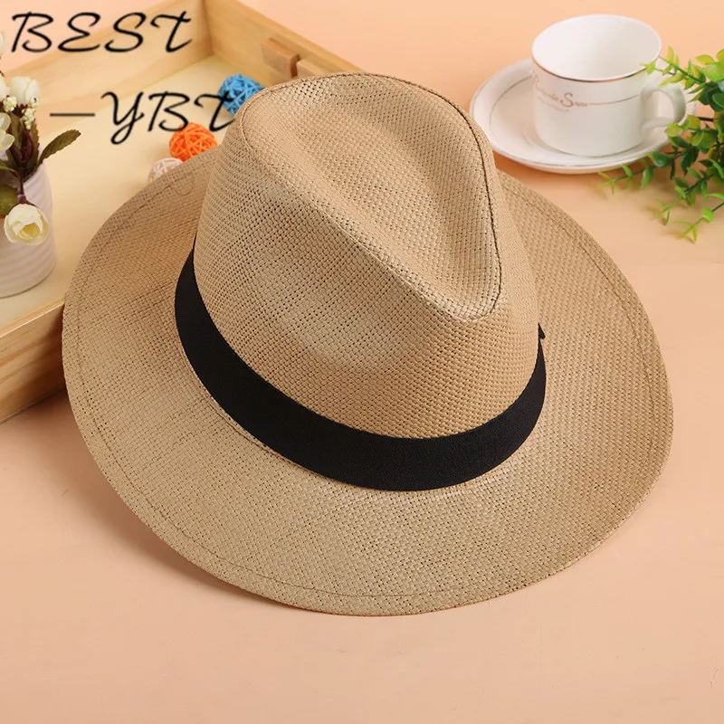 flat brim straw cowboy hat