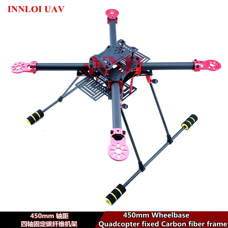 

DIY 450mm 4-Axis Carbon Fiber Frame for 4-rotors Quadcopter frame body FPV Frame shell [INNLOI UAV Custom-made UAV Drone frame ]