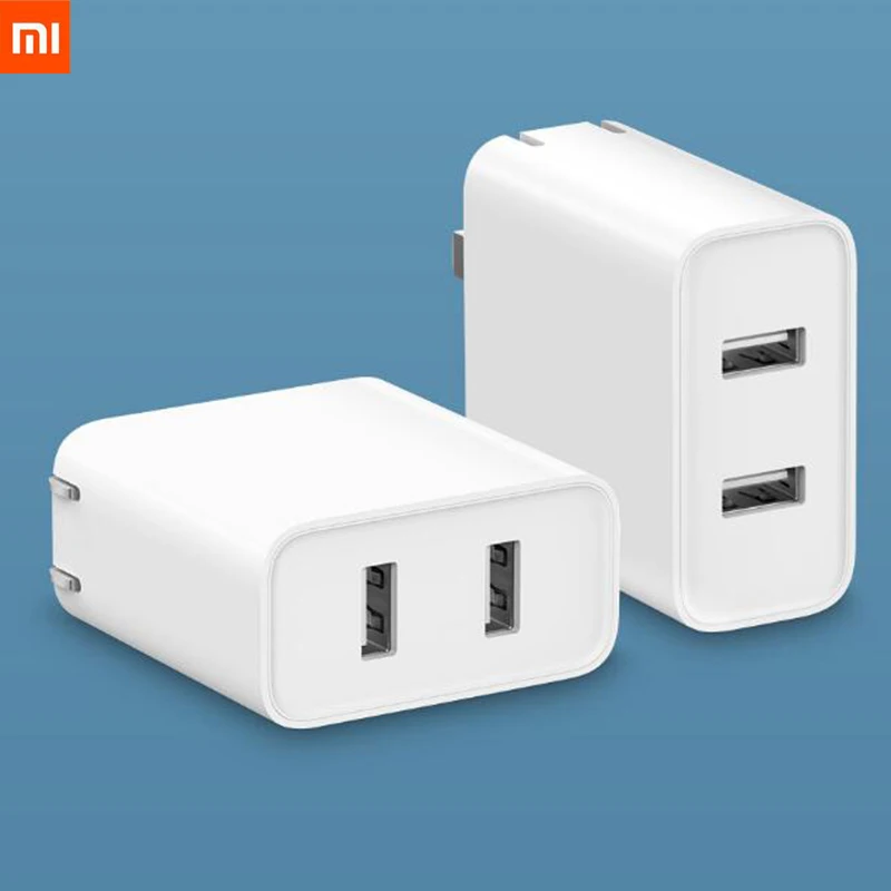 Xiaomi 18W 36W Dual USB QC3.0 5V 3 0 зарядное устройство (макс.) MI Qualcomm быстрое настенное для