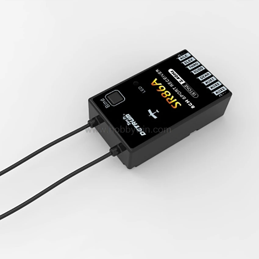 Dynam Detrum SR86A 8CH 2 4G стабильный Приемник 6 осевой гироскоп 3 16 В ШИМ 71 Гц Выход для