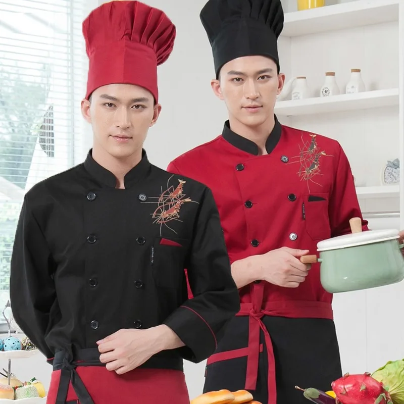 Летняя одежда для еды униформа шеф-повара куртка ресторана отеля рабочая