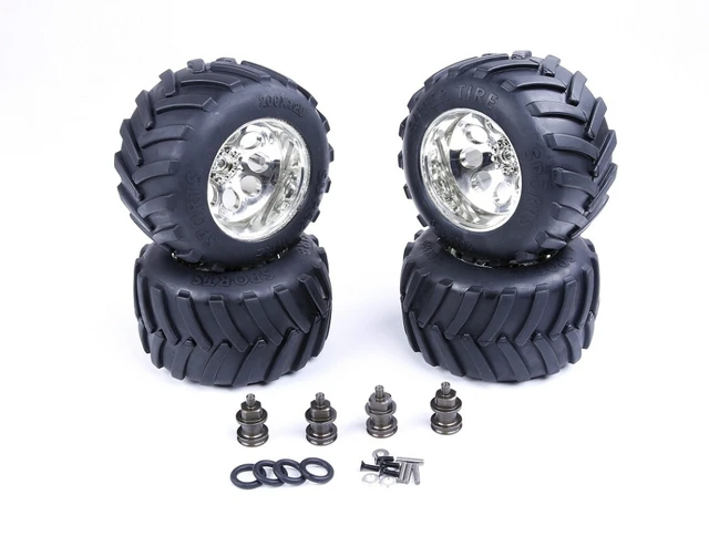 1 5 RC baja parts Rovan LT truck parts LT modified BM TRUCK TYRES SET 1 Also fit for SLT BAJA4WD 870891