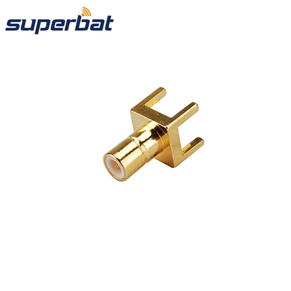 Superbat SMB сквозное отверстие штекер для монтажа печатной платы паяльная клемма