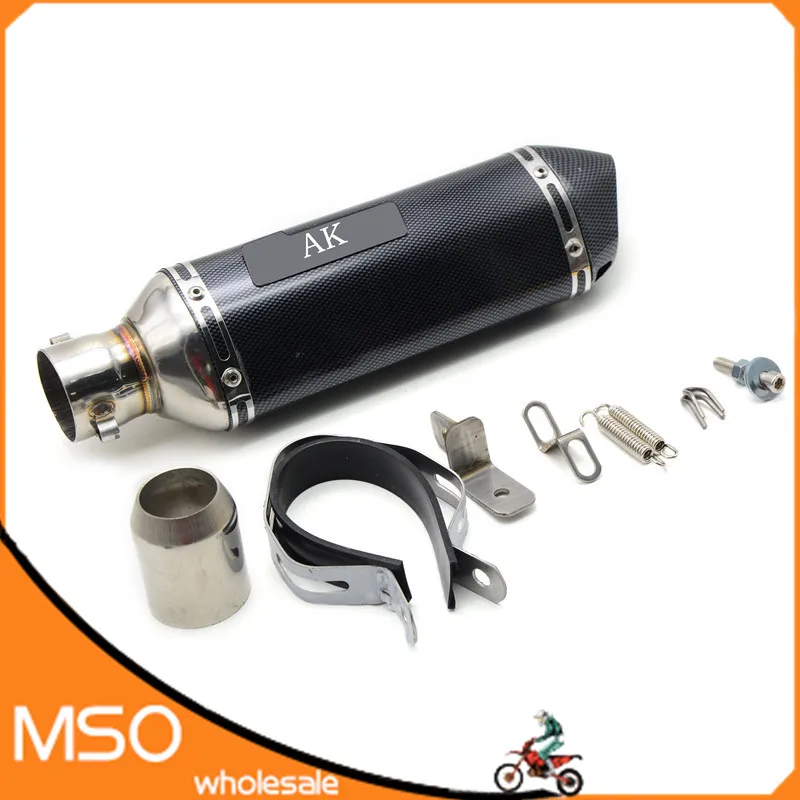for Yamaha motorcycle accessories Modified Motorcycle Exhaust Pipe Muffler Stainless Steel