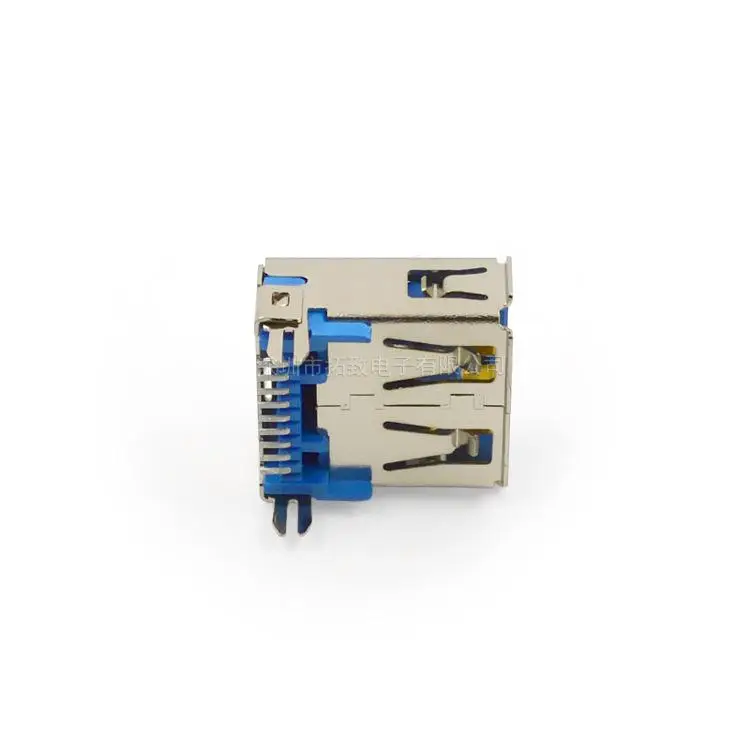 100 шт. USB host 3.0AF90 градусов SMT патч медь 3.0USB разъем|Соединители| |