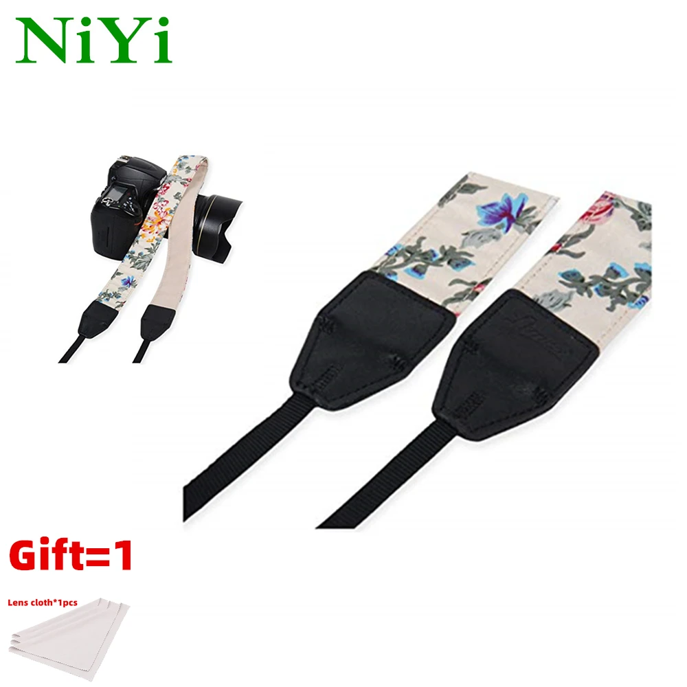

NiYi SLR / DSLR Camera Neck Shoulder Strap Portable Chinese Flower Adjustable Thickening Durable Photography Strap (LF-01)